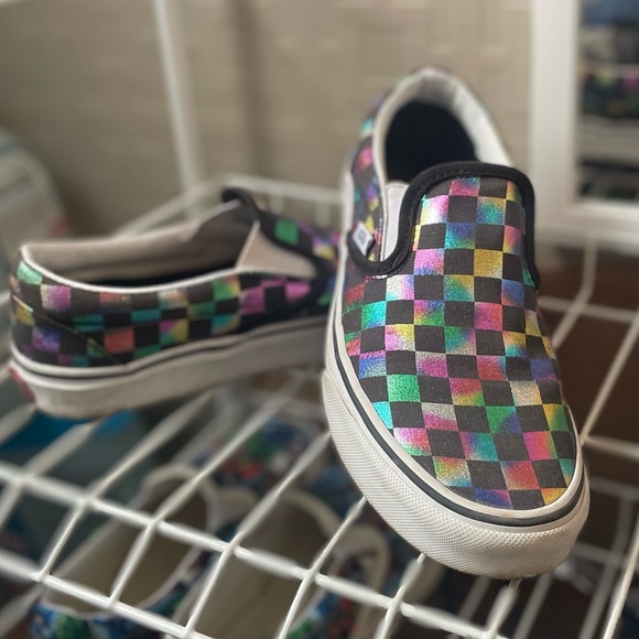 Vans checkerboard Slip-Ons - Picture 3 of 3
